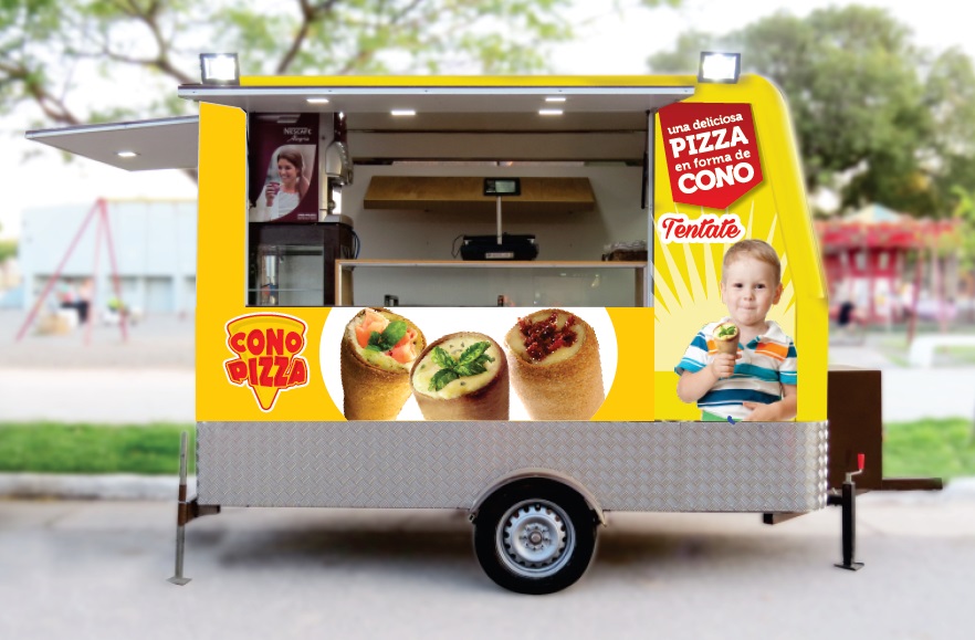 CONO PIZZA presenta su carro gastronómico