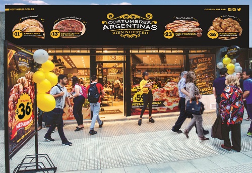 COSTUMBRES ARGENTINAS arribó en Ezeiza y Banfield