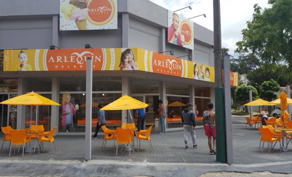 Nuevas sucursales de ARLEQUIN HELADOS