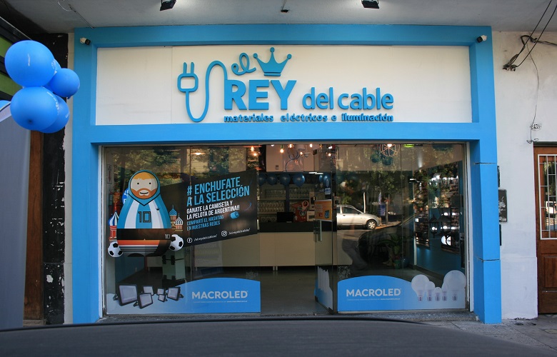 El Rey del Cable inauguró local en San Justo