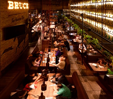 BRUCE GRILL STATION un restaurant de estilo americano 