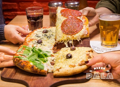 PIZZA ALLA PALA un nuevo concepto de locales gastronómicos