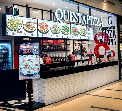 QUESTA PIZZA, garantía de sabor