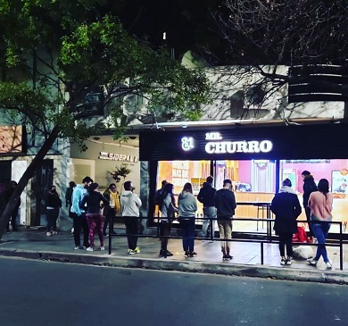 MR CHURRO inauguró una nueva franquicia