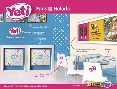 YETI, FANS DEL HELADO se suma a GAF!
